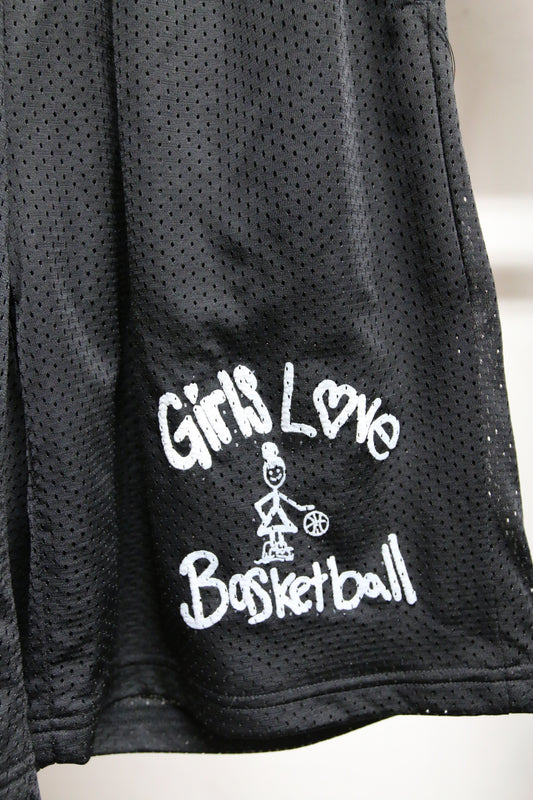 Mesh Basketball Short black