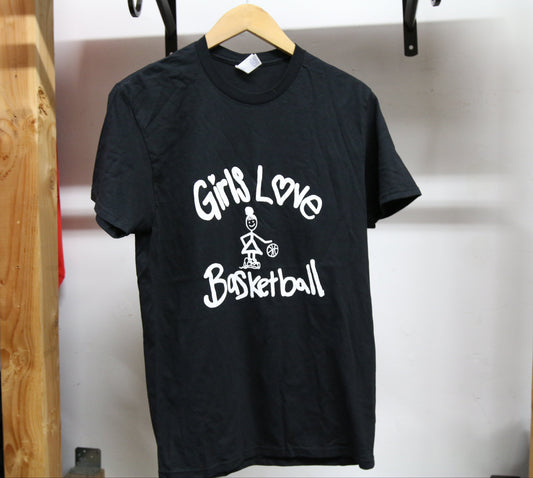 GirlsLoveBasketball T-Shirt Original (Black)