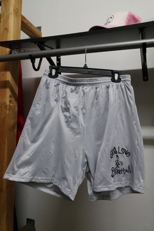 Mesh Basketball Short Grey
