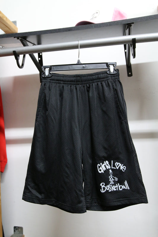 Mesh Basketball Short black