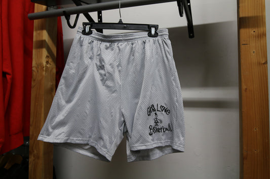 Mesh Basketball Short Grey