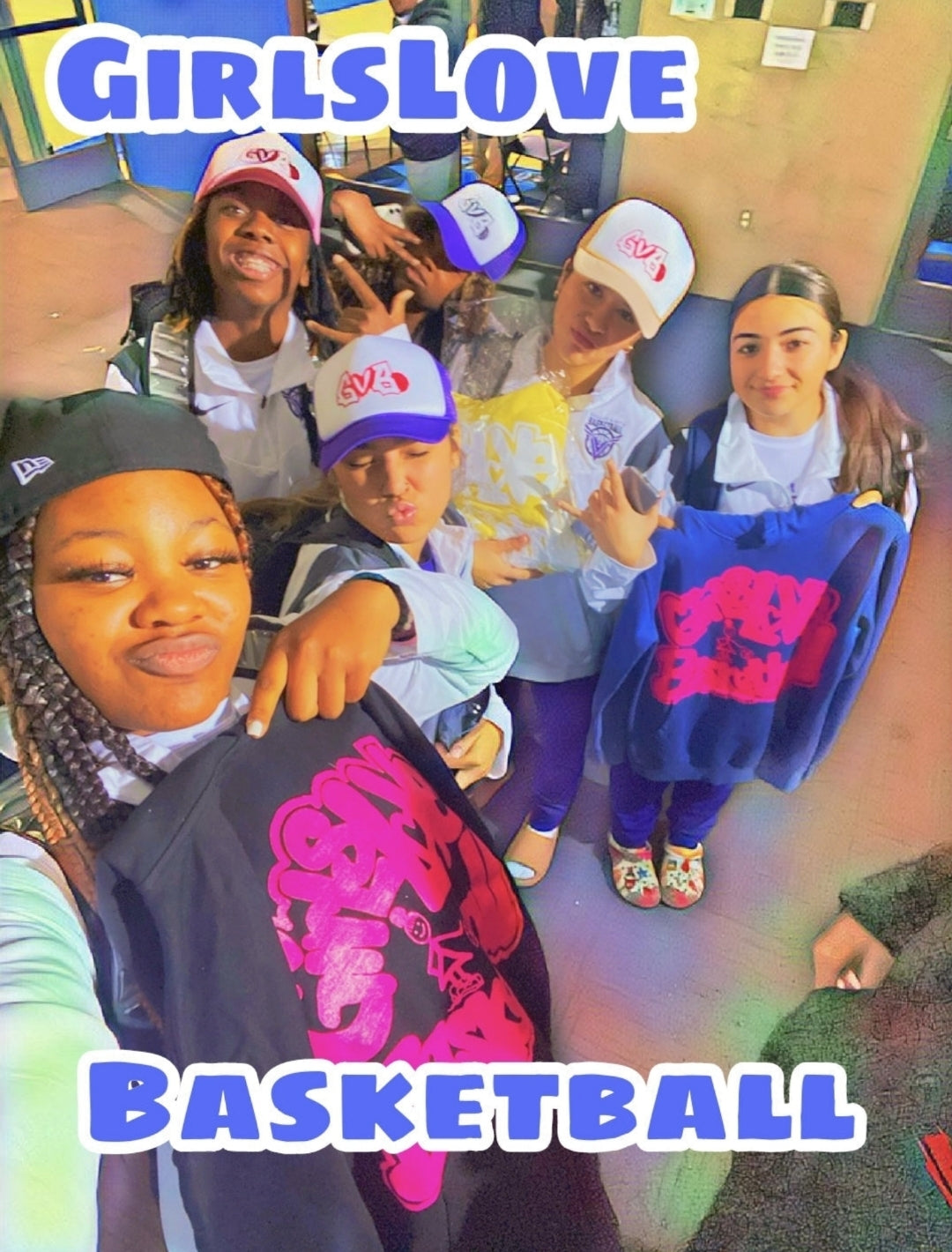Purple G❤B Hats